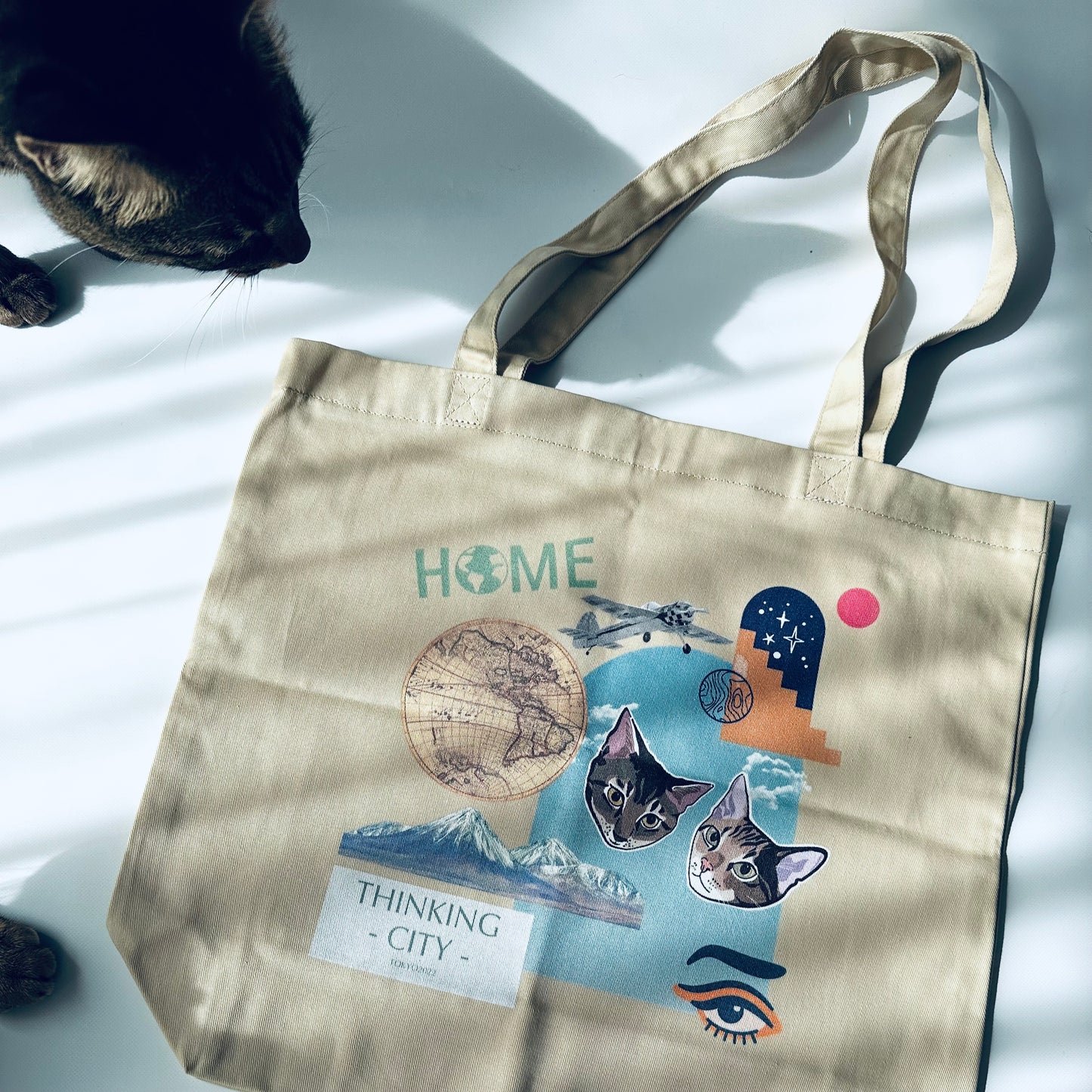 CATPERSON Tote Bag
